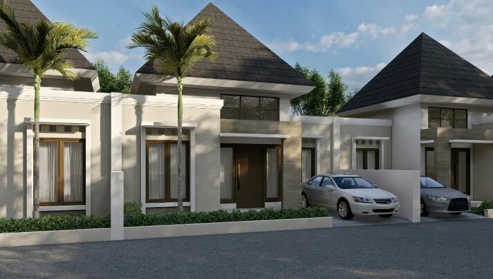 Rumah Dijual Kavling Bangun dalam Perum dekat Candi Prambanan dan Jalan Solo, Design Cantik