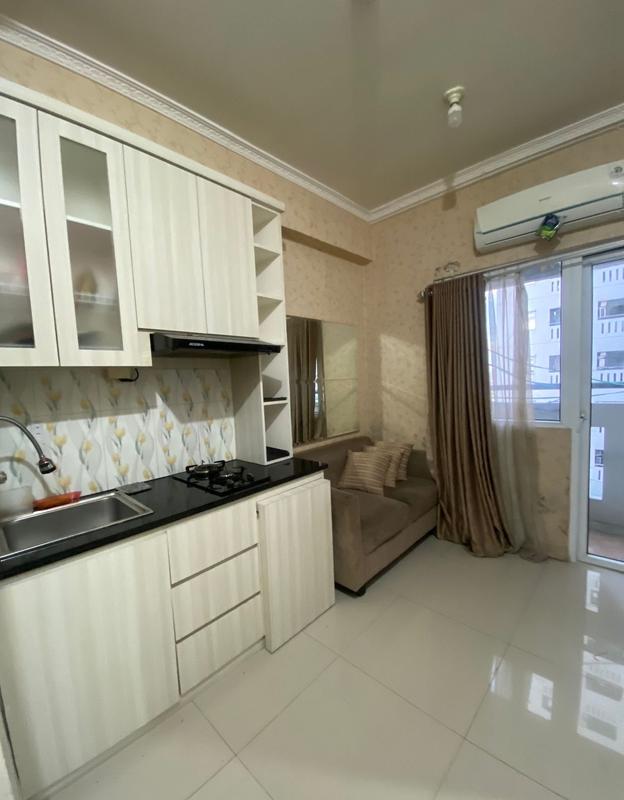 Jual Apartemen The Green Pramuka City 2 Kamar Tower Magnolia di atas Mall