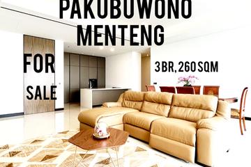 Apartemen Pakubuwono Menteng Dijual, Termurah 3 BR, 260 sqm, Brand New, Direct Owner - YANI LIM 08174969303
