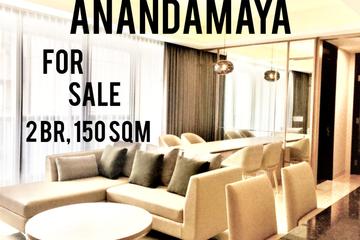 Apartemen Anandamaya Residence Dijual, 2BR, 150 sqm, High Floor, Best View - YANI LIM 08174969303