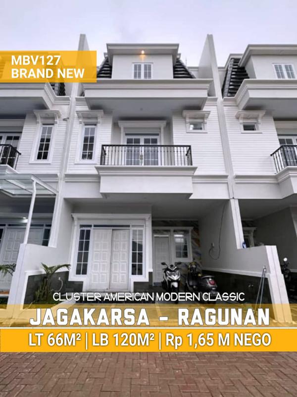 Jual Rumah Mewah Murah di Jagakarsa - dekat Kebun Binatang Ragunan