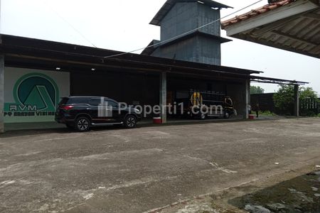 Jual Pabrik Penggilingan Padi Aktif Strategis Pinggir Jalan di Haurgeulis Gantar Indramayu
