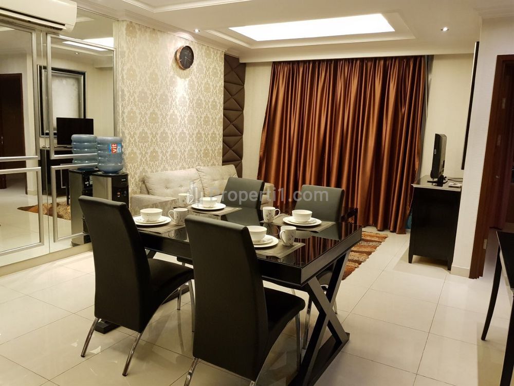 For Rent Apartment Denpasar Residence Kuningan City - 2BR Furnished with Good Condition