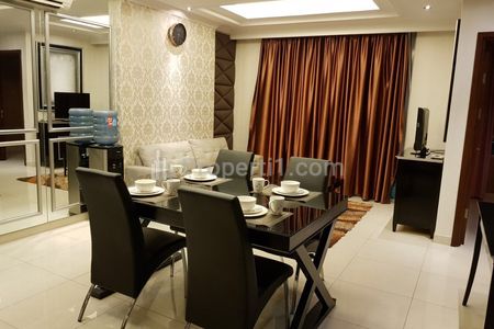 For Rent Apartment Denpasar Residence Kuningan City - 2BR Furnished with Good Condition