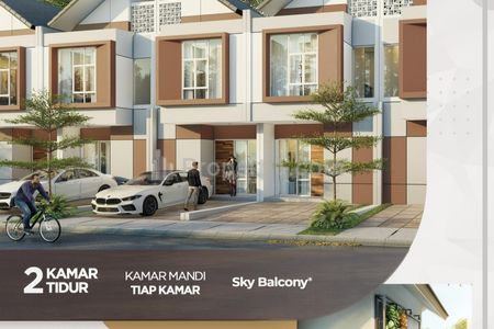 Jual Rumah Cluster Terbaru Cristallo Design Modern Minimalis di Prima Harapan Regency Bekasi