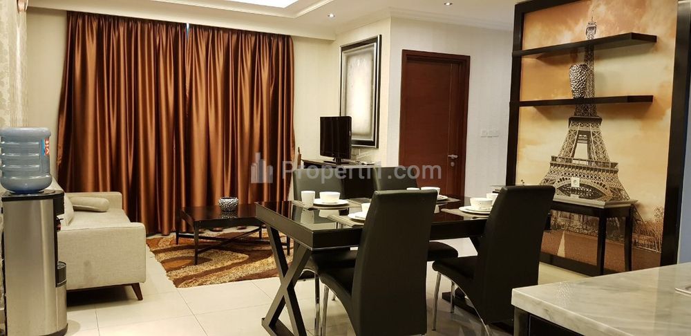 For Rent Apartment Denpasar Residence Kuningan City - 2BR Furnished with Good Condition