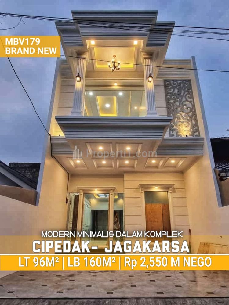 Jual Rumah Modern Minimalis dalam Komplek di Jagakarsa Jakarta Selatan