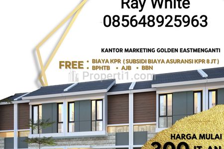 Dijual Rumah Hunian Baru - Golden East Menganti Gresik