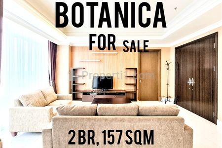 Apartemen Botanica Dijual di Bawah Harga Pasar, 2BR, 157sqm, High Floor, Best City View, Direct Owner - YANI LIM 08174969303