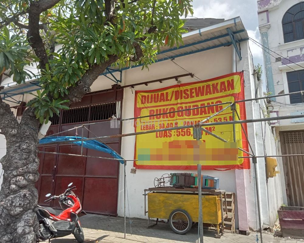 Jual / Sewa Ruko Gudang di Jalan Raya Demak Bubutan Surabaya