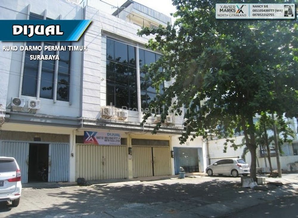 Dijual TURUN HARGA 2 Ruko Dijadikan 1 Ruko di Raya Darmo Permai Timur Surabaya