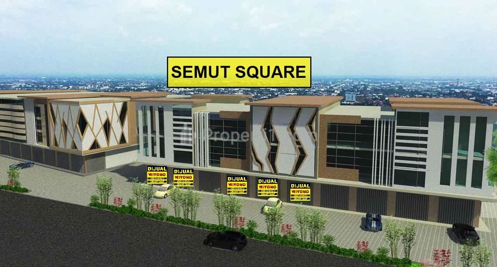 Dijual Ruko Semut Square di Daerah Semut Kali Surabaya - Ada Unit Jejer