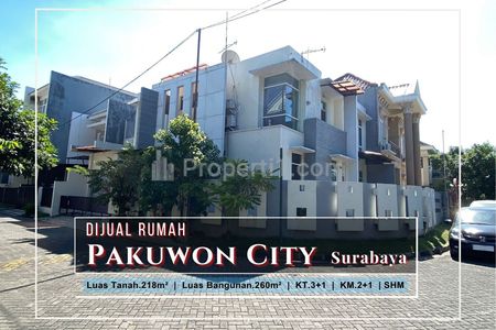 JUAL Rumah Terawat Siap Huni di Pakuwon City - Puri Asri, Surabaya