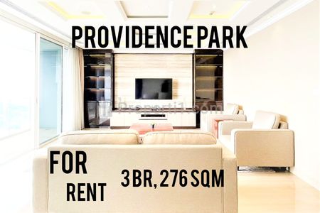 Sewa Apartemen Providence Park di Permata Hijau, Brand New, 3 BR, 276 sqm, Direct Owner - YANI LIM 08174969303
