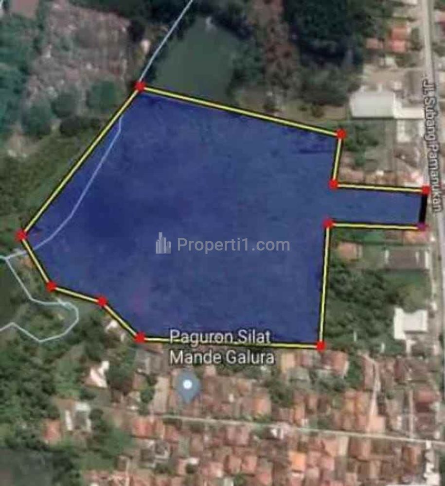 Dijual Tanah Strategis Bangun Industri di Pinggir Jalan Raya Pagaden Subang