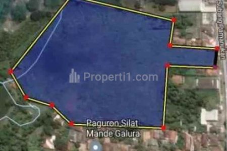 Dijual Tanah Strategis Bangun Industri di Pinggir Jalan Raya Pagaden Subang