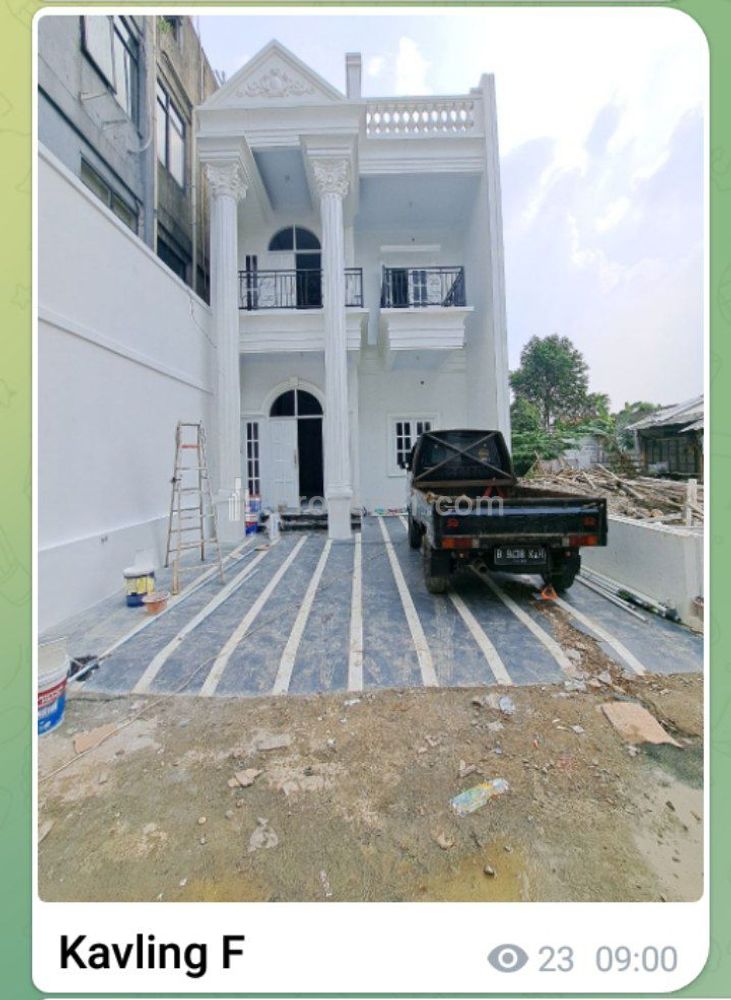 Dijual Rumah 2 Lantai + Rooftop dalam Mini Cluster Kramatjati Jakarta Timur