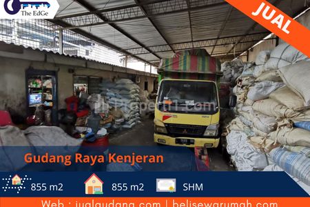 Dijual Gudang di Jl. Raya Kenjeran dekat Tol Laut Surabaya - The EdGe