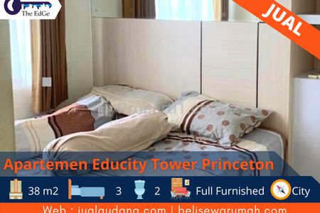 Dijual Murah Apartemen Educity Tower Princeton 9 Menit ke Kampus WM Surabaya – The EdGe