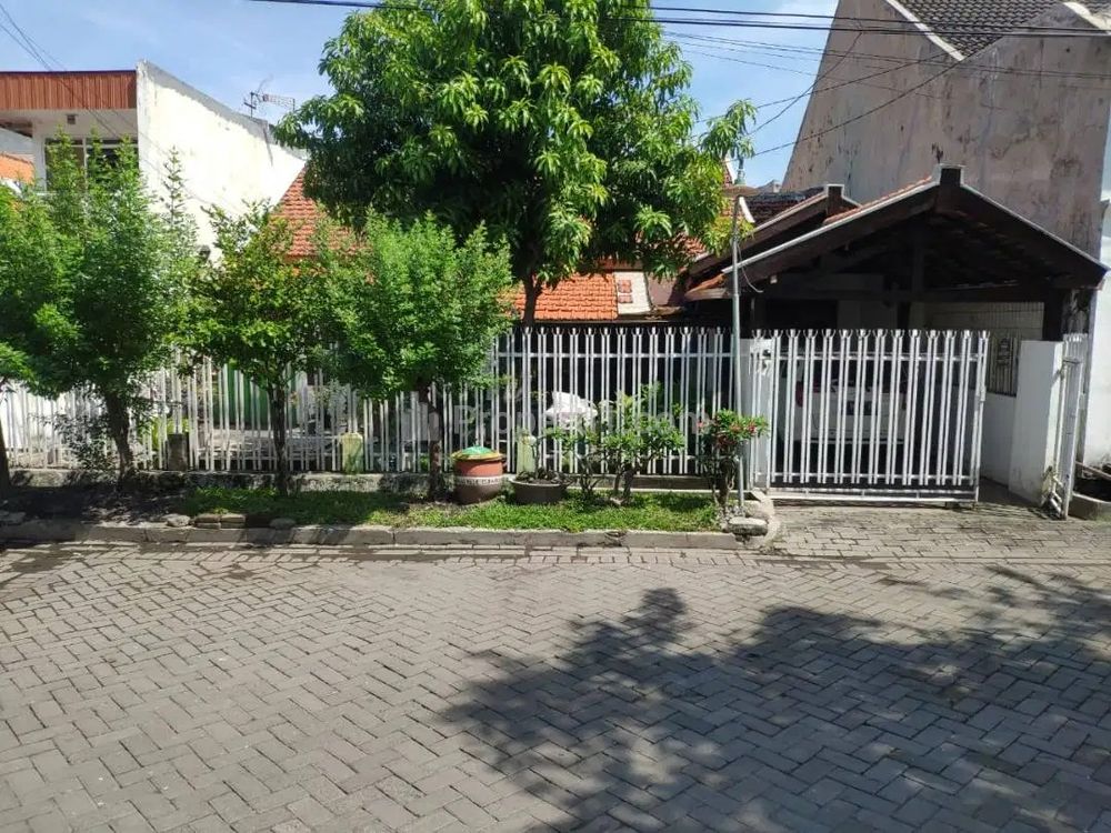 Jual Rumah Luas 1 Lantai di Jl. Kutisari Utara, Mulyorejo, Surabaya - SHM, Lokasi Strategis