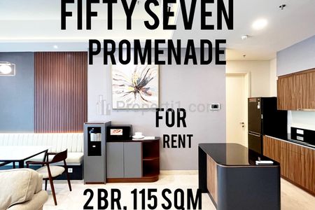 Sewa Apartemen Fifty Seven Promenade Thamrin, 2 BR, 115m2, Direct owner - YANI LIM 08174969303