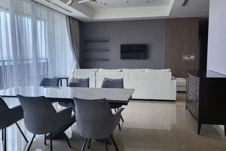 For Rent Apartment Pakubuwono Signature in South Jakarta - 4 BR Fully Furnished