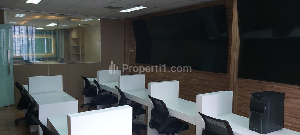 Dijual Ruang Kantor di Gedung The East Mega Kuningan Jakarta Selatan, Luas 250m2, Furnished, Siap Pakai