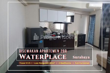 Disewakan/Dijual Apartemen 2BR WaterPlace Residence Tower C, Pakuwon Indah, Surabaya