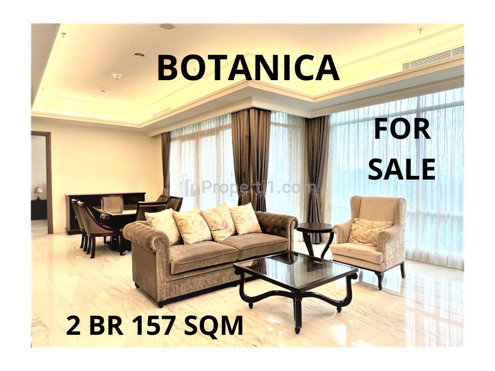 Botanica Apartment for Sale, Get Refund By Inhouse Botanica, 2BR, 157 sqm, Direct Owner - YANI LIM 0817469303
