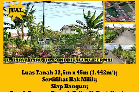 Dijual Tanah Pondok Agung Permai Kota Pontianak - Alfa Property