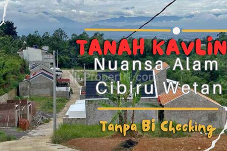 Dijual Tanah Kavling Siap Bangun Bisa Dicicil Tanpa Bank Nuansa Alam Cibiru Wetan Bandung