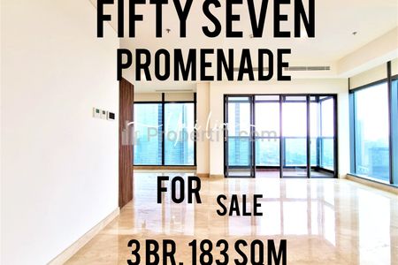 Jual Apartemen 57 Promenade Termurah, 3 BR, 183 sqm, Direct Owner - YANI LIM 08174969303