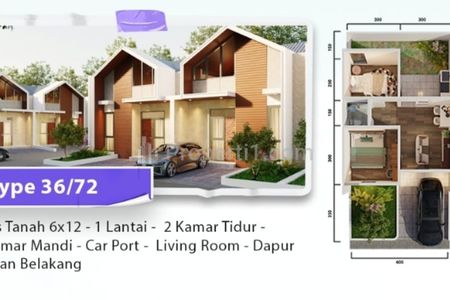 Dipasarkan Rumah Cantik, Hanya Dengan 5jt Anda Sudah Bisa Mendapatkan Rumah Cantik Desain Minimalis Modern di Karawang Barat