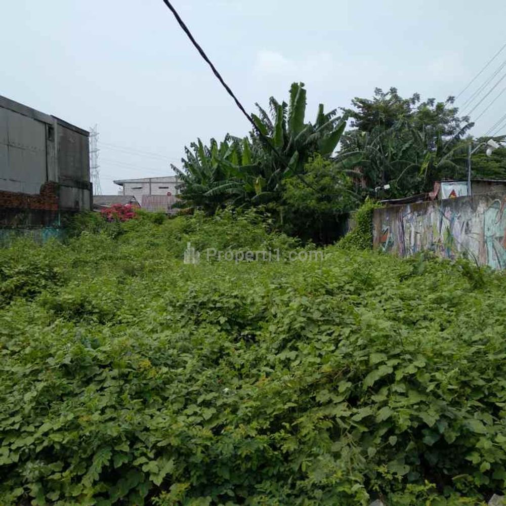 Dijual Tanah untuk Ruang Usaha atau Gudang di Pinggir Jalan Raya Karangsatria Tambun Utara Bekasi