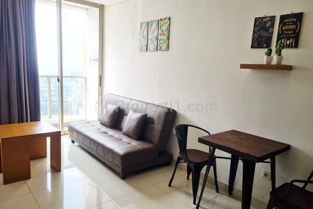 Sewa Apartemen Taman Anggrek Residence di Jakarta Barat - Best Comfy Unit - 1 Kamar Full Furnished