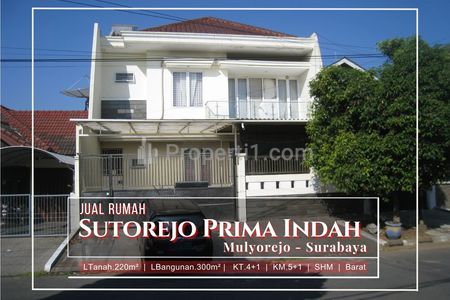 Dijual Rumah Cantik Murah di Sutorejo Prima Indah Surabaya Timur