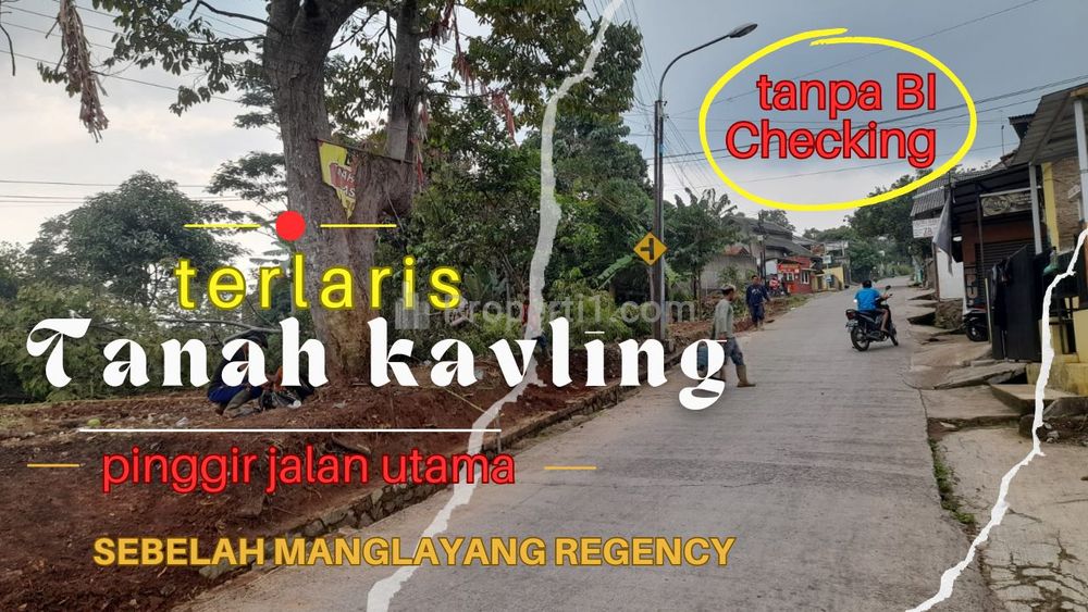 Dijual Tanah Kavling dekat Wisata Alam Cantigi Camp Cileunyi Bandung