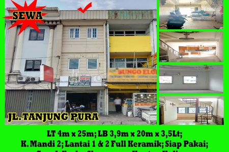 Disewakan Ruko Tanjung Pura Kota Pontianak - Alfa Property