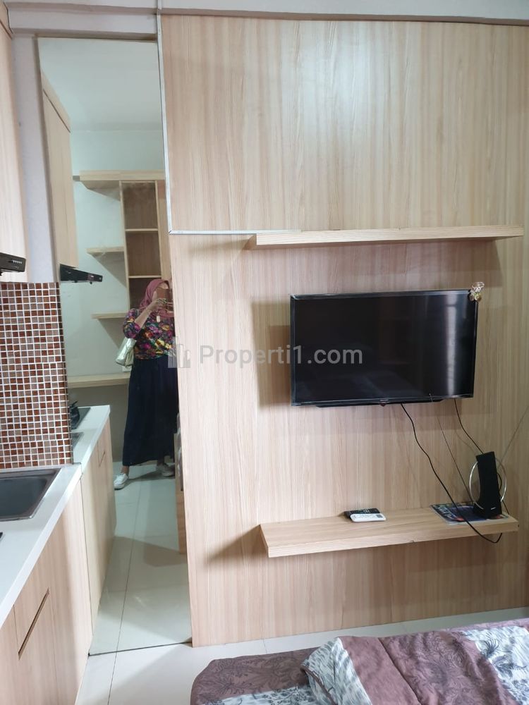 Disewakan Tahunan Apartemen The Green Pramuka City Tipe Studio Furnished