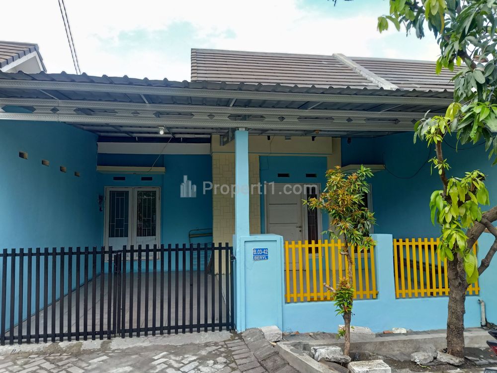 Jual Rumah Murah Banget di Perumahan Jaya Maspion Permata Sidoarjo - Luas 105 m2 Full, Siap Huni, Baru Direnovasi