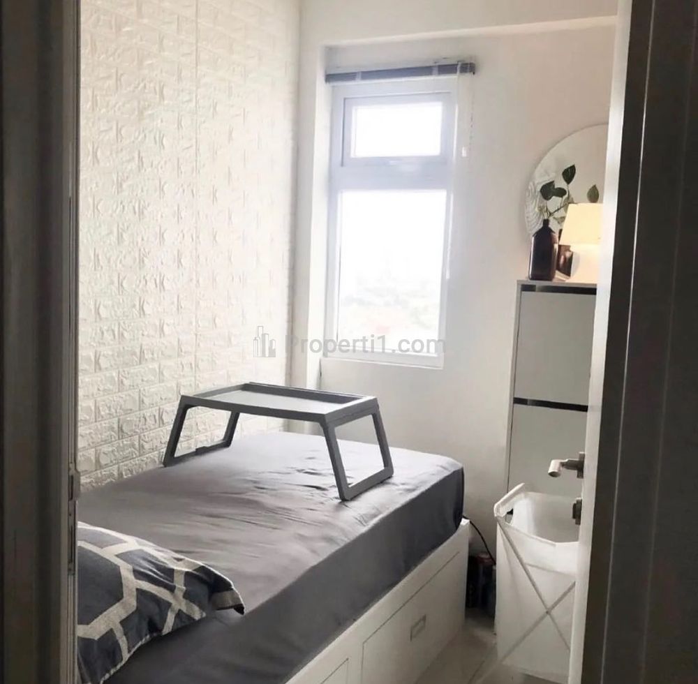 Disewakan Tahunan Apartemen The Green Pramuka City Tower Magnolia 2 Kamar Furnish