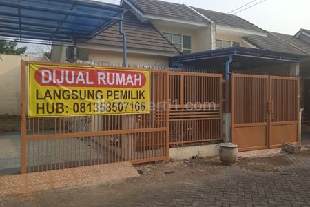 Jual Rumah Pojok 2 Kamar di Perum Golden Berry Regency Cluster Javelin Menganti Gresik, dekat Universitas Ciputra