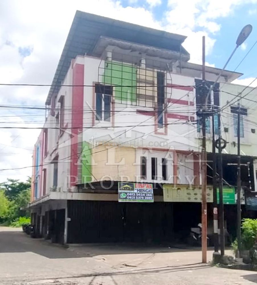 Disewakan Ruko Hook Gandeng di WR Supratman Kota Pontianak - Alfa Property