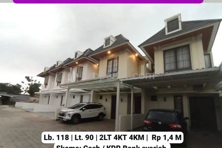 Dijual Rumah Ready Townhouse Premium Kodau Jatimekar Jatiasih Kota Bekasi