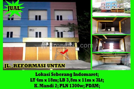 Ruko Dijual di Jalan Reformasi UNTAN Kota Pontianak - Alfa Property