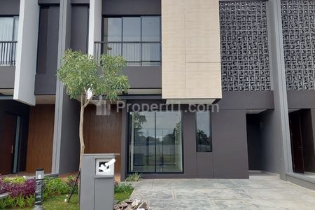 Dijual Rumah Baru 100% Cluster Eldora Suvarna Sutera Tangerang New City - 4+1 Kamar, Hadap Selatan