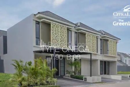 Tinggal Bawa Koper, Rumah Mewah Dua Lantai Dijual di Citraland The GreenLake Surabaya