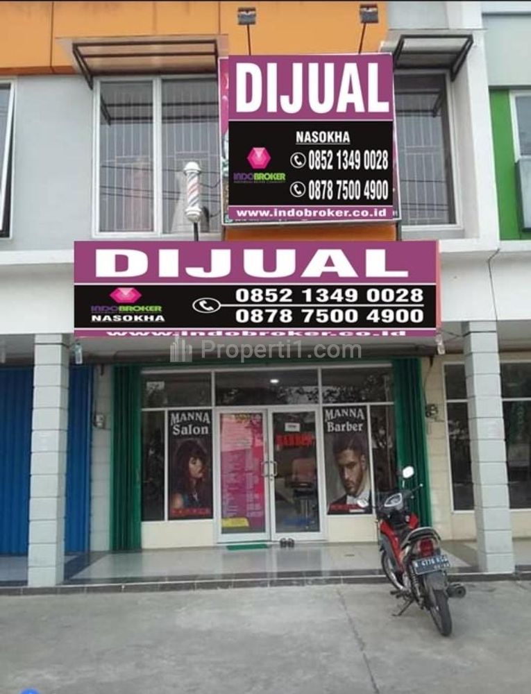 Dijual Ruko 2 Lantai Strategis di Pinggir Jalan Raya Cluster Darmawangsa Residence Tambun Utara Bekasi