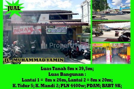 Ruko Dijual di Jalan Muhammad Yamin Kota Pontianak - Alfa Property