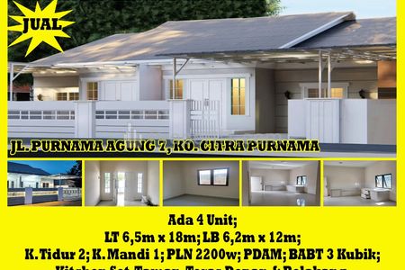 Dijual Rumah Citra Purnama Jalan Purnama Agung 7 Kota Pontianak - Alfa Property